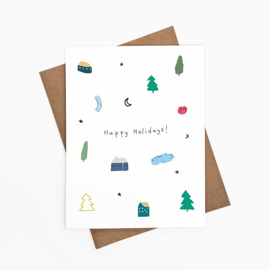 Happy Holidays! | Eco-Friendly Greeting Card